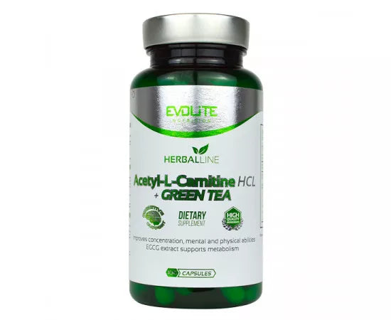 Acetyl L-carnitine + Green Tea 100 Caps