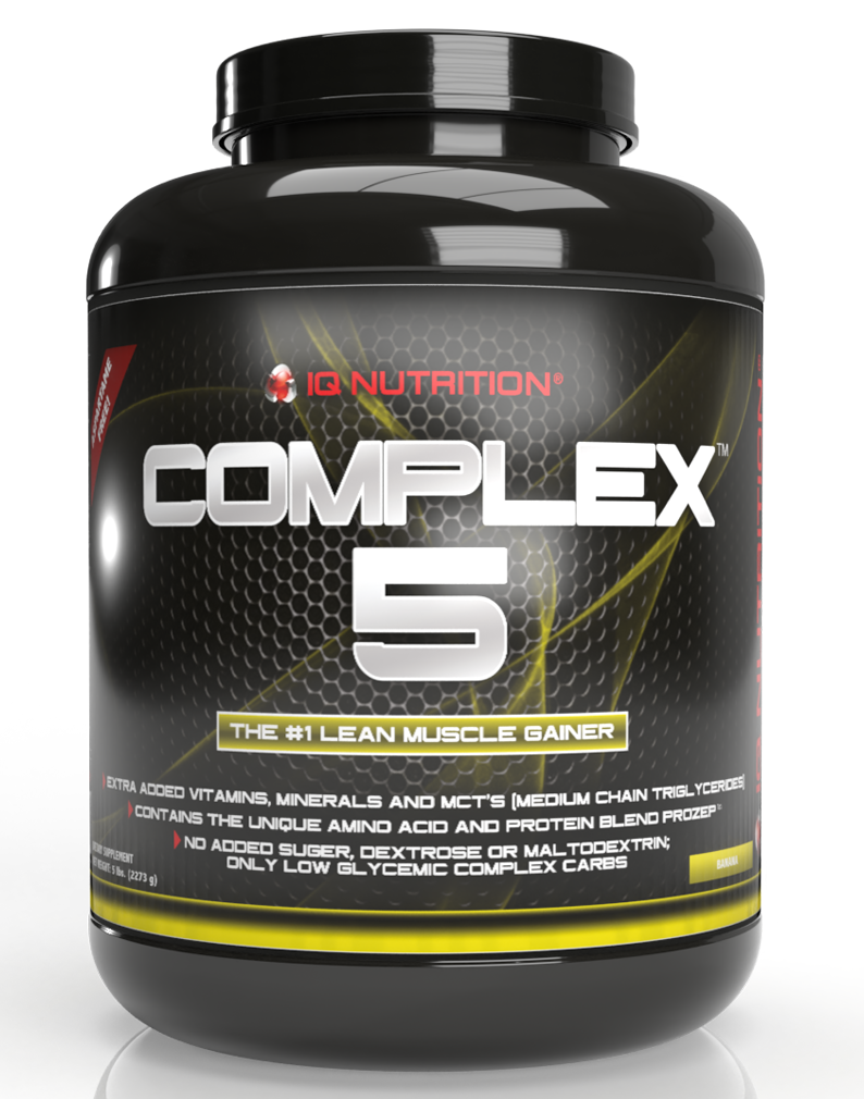 IQ Nutrition - Complex-5 Banaan 2.273kg