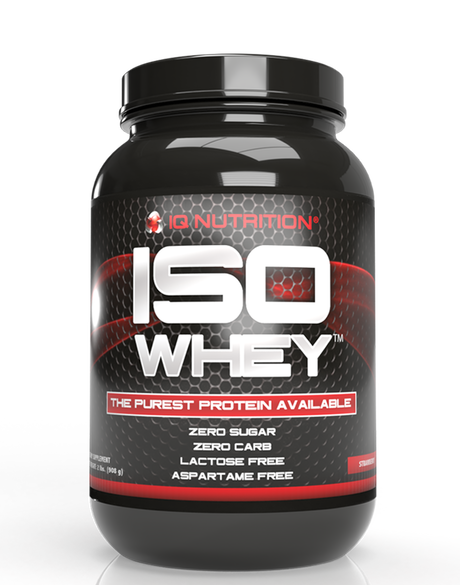 IQ Nutrition - Iso whey - Strawberry- 36 servingd