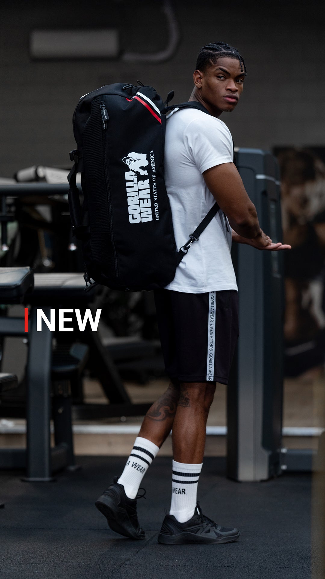 Gorilla Wear - Norris Hybrid Gym Bag/ Bag pack
