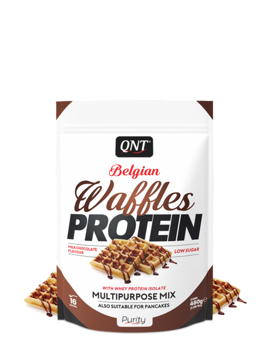 QNT belgian waffles protein