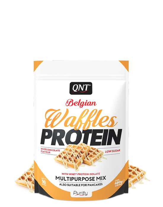 QNT belgian waffles protein