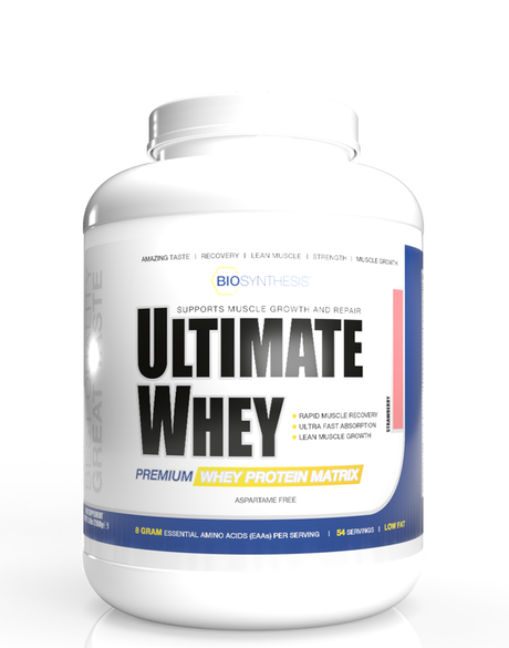 Bio Synthesis - Ultimate Whey - Aardbei - 2kg - 54 servings