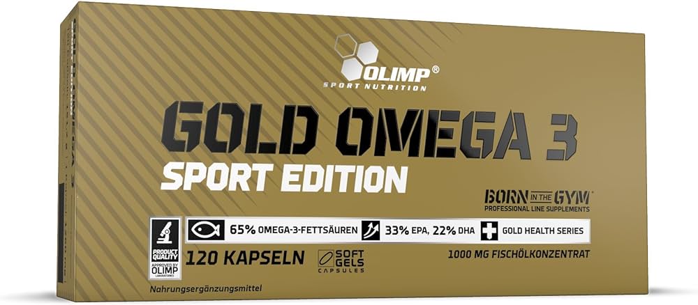 Gold Omega 3 Sport Edition (120 capsules)