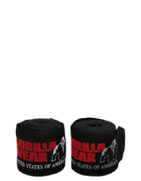 Gorilla Wear - Boxing Hand wraps - Black