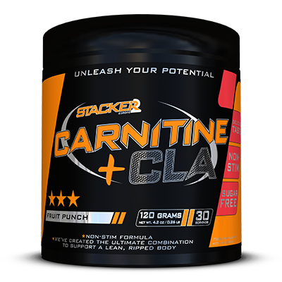 Stacker 2 Carnitine + CLA Poeder – 120 gram