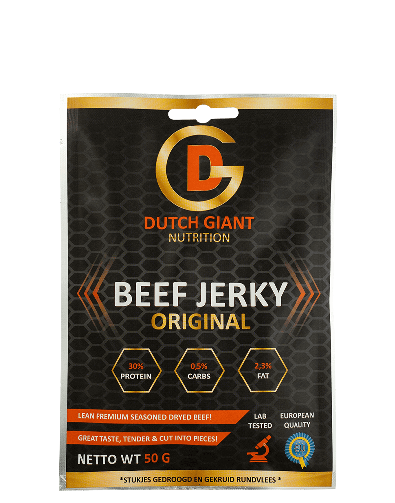 Dutch Giant Nutrition Beef Jerky