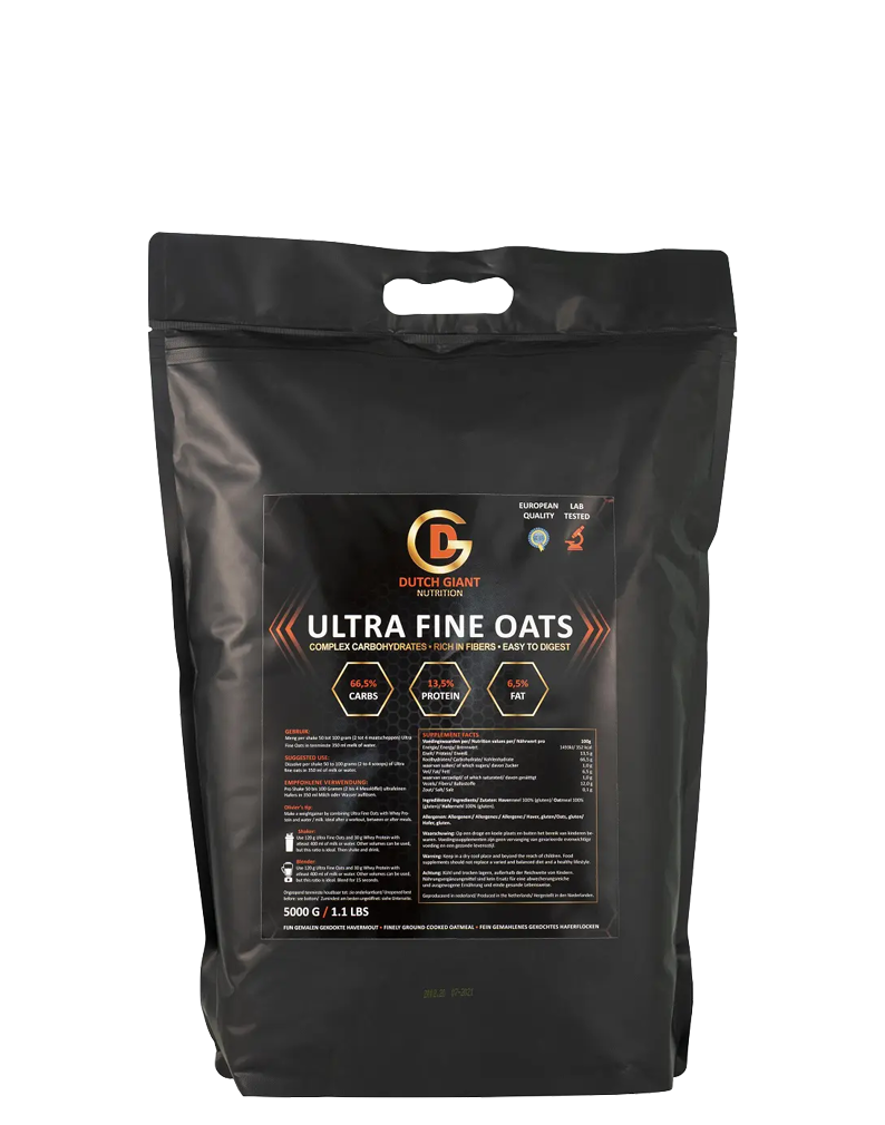 Dutch Giant Nutrition Ultra Fine Oats 5KG