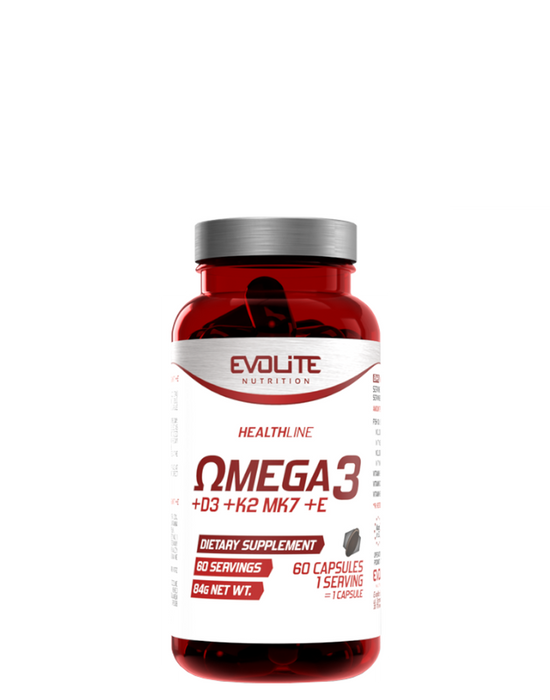 Omega 3 + vitaminer 60 kapsler