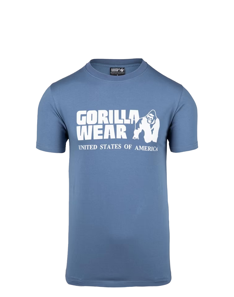 Classic T-shirt - Coronet Blue - Gorilla Wear
