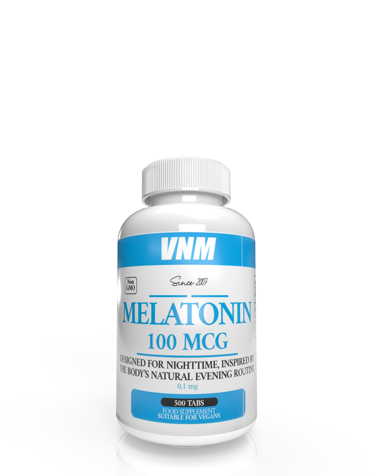 Melatonin 100 MCG 500 tabs VNM