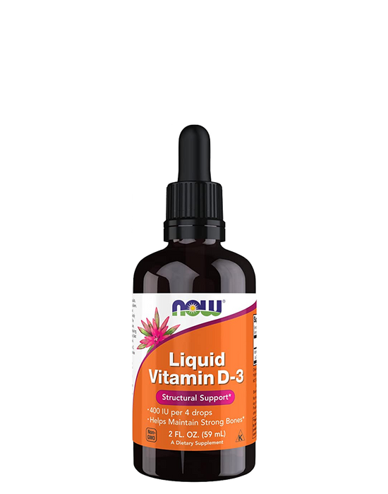 Now Liquid Vitamin D-3