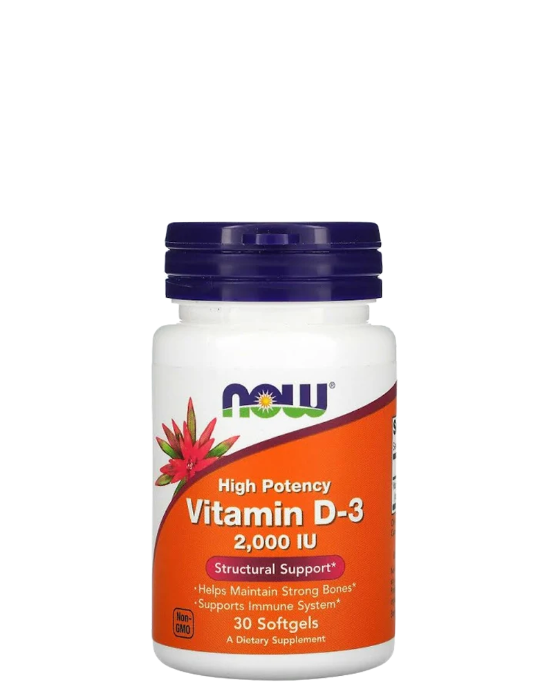 NOW Vitamin D-3 2,000 IU