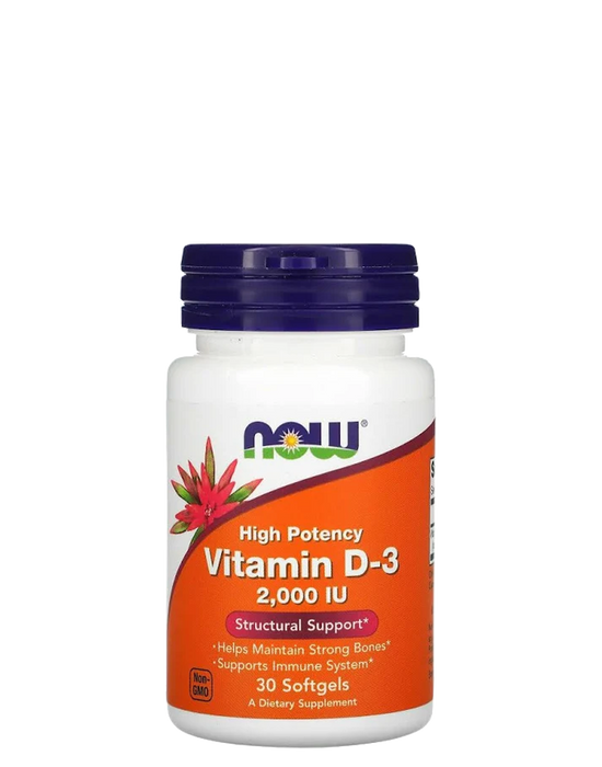 NOW Vitamin D-3 2,000 IU