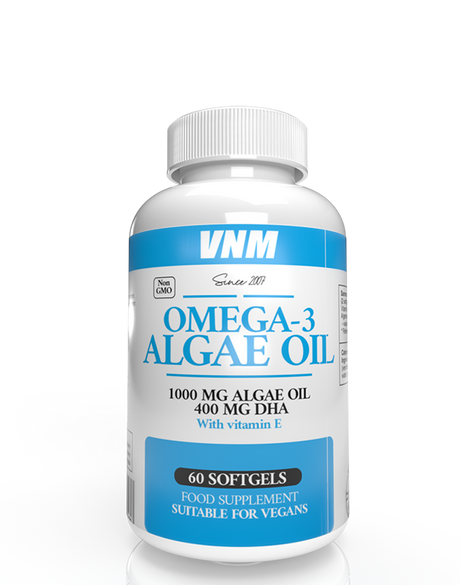 Omega-3 Algae Oil 60 Softgels VNM