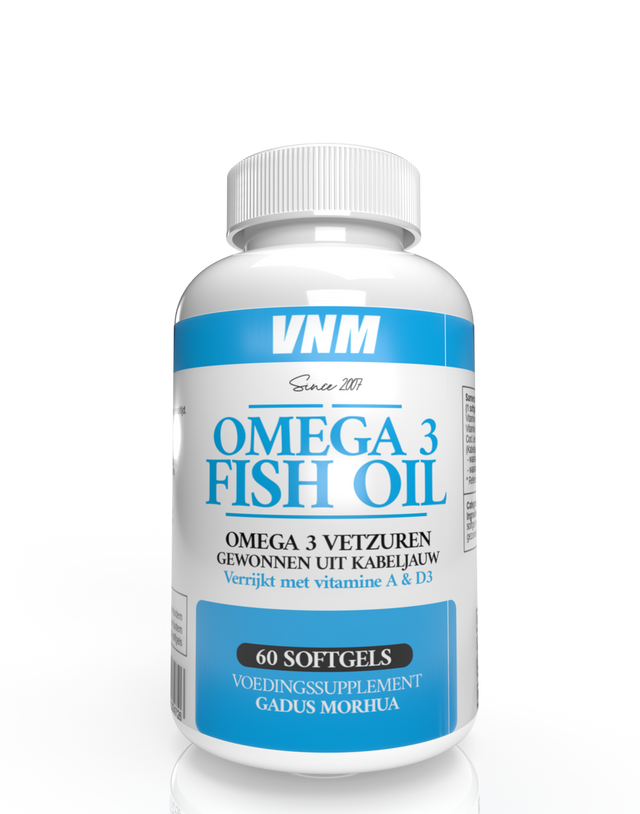 VNM Omega 3 Fish Oil | High-quality Omega-3 Fatty Acids from Cod ...
