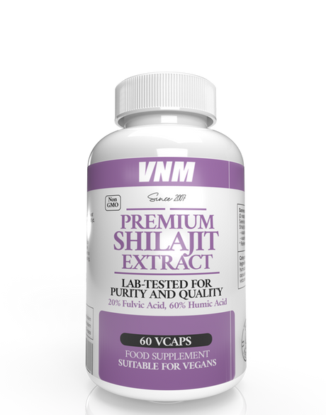 Premium Shilajit Extract 60 Vcaps VNM