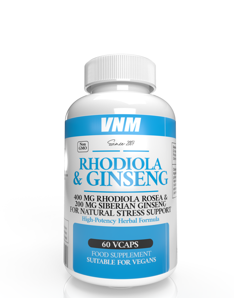 Rhodiola & Ginseng 60 vcaps VNM