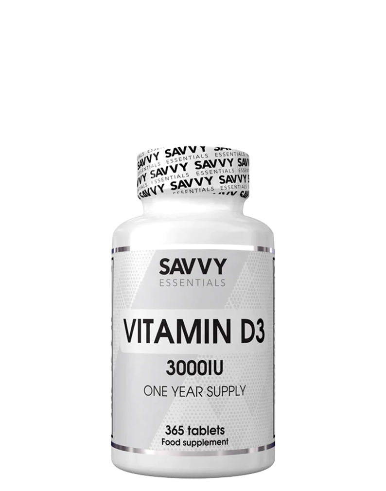 Savvy Vitamin D3 3000iu