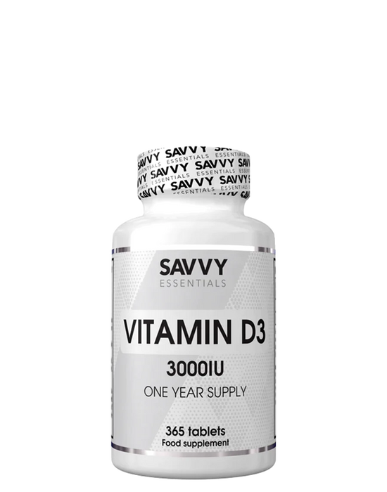 Savvy Vitamin D3 3000iu