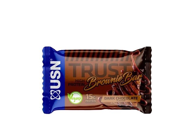 USN trust vegan protein brownie bar