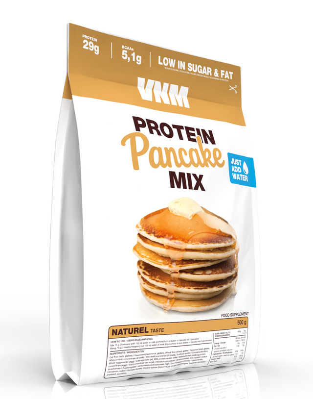 VNM Protein Pancake Waffle Mix Natural verpakking zonder toegevoegde smaakstoffen