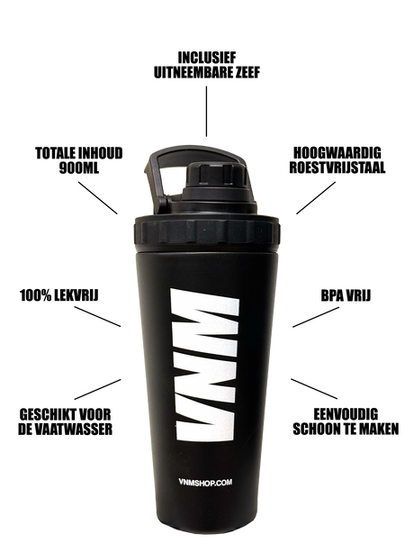 VNM RVS Shake Beker