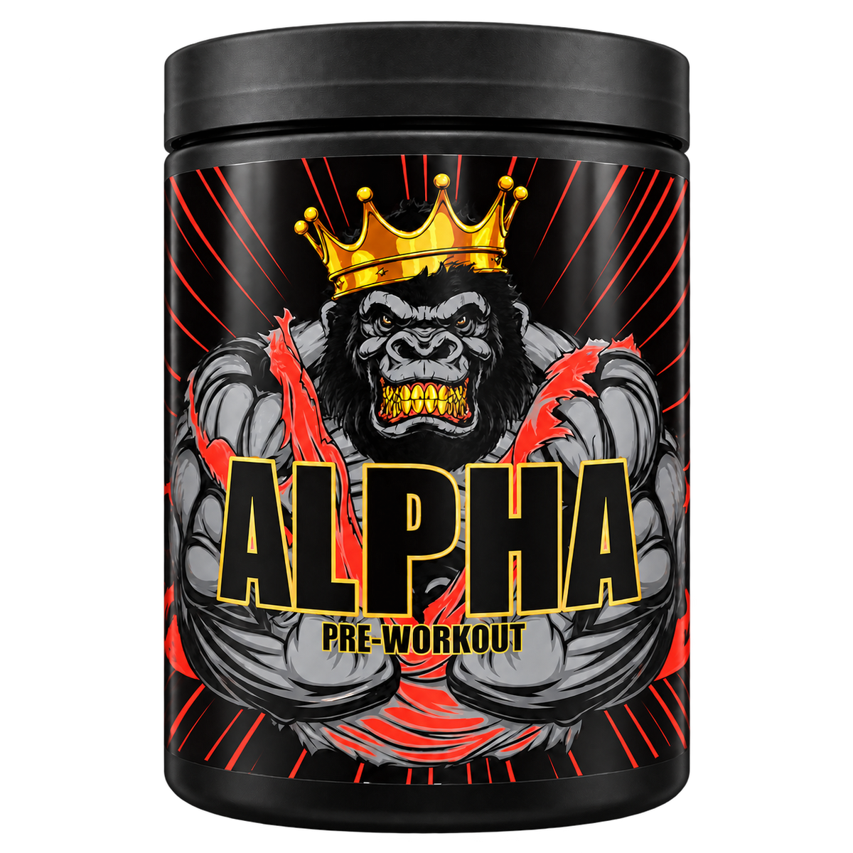 Alpha Pre-workout Strawberry – King Core Nutrition
