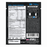 Applied Nutrition ABE Ultimate Pre-Workout Icy Blue Raz 12,5g sachet achterkant