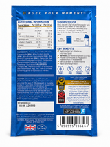 Applied Nutrition Critical Whey Vanilla Ice Cream 33g sachet achterkant met voedingswaarden