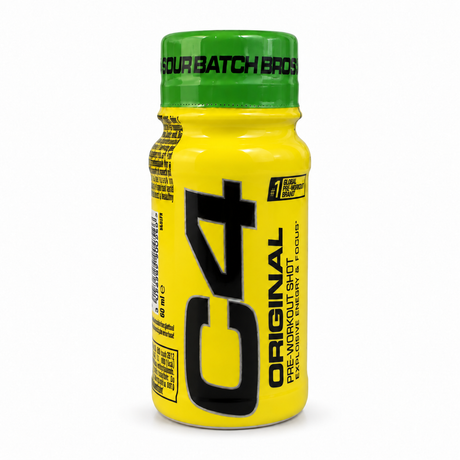 Cellucor C4 Original Pre-Workout Shot Sour Batch Bros 60 ml