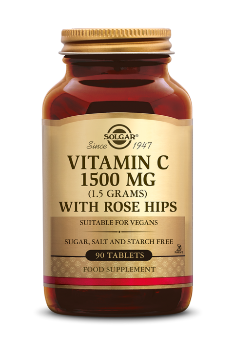 Solgar Vitamin C with Rose Hips 1500 mg