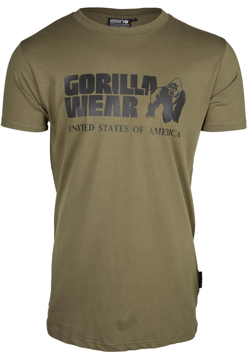Classic T-shirt - Army Green - Gorilla Wear