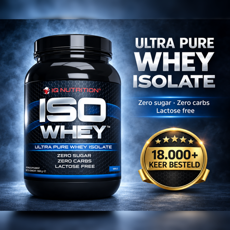 IQ Nutrition Iso Whey – Ultra Pure Whey Isolate – 18.000+ keer besteld
