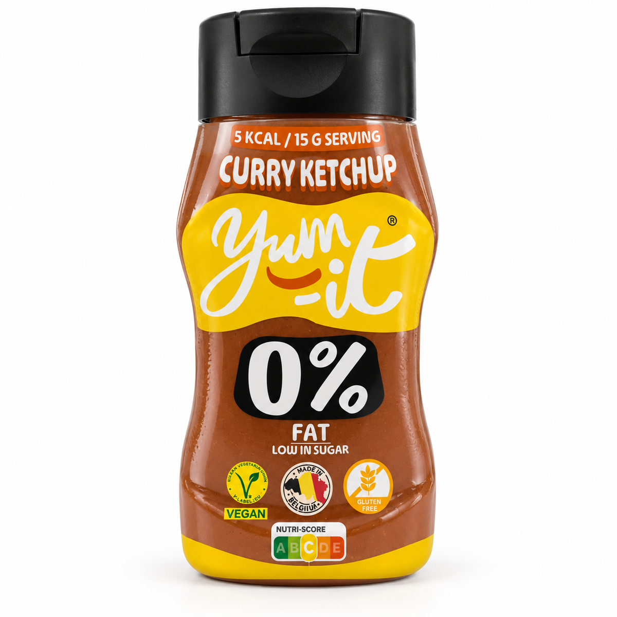 Yum-It Curry Ketchup saus – fles 300 g