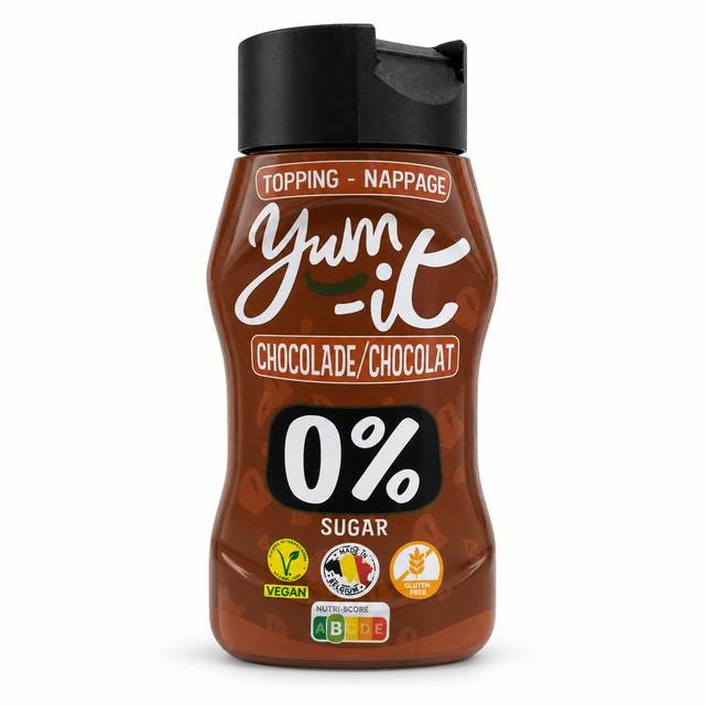 Yum-It Topping Chocolade – fles 300 g