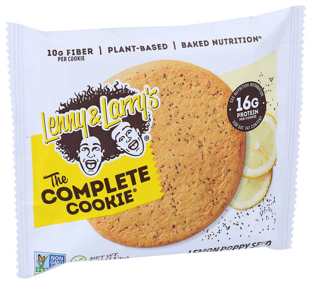 Lenny & Larry's - The Complete Cookie 16gr protein Lemon Poppy Seed