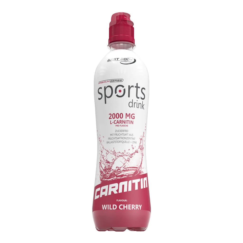 BEST BODY NUTRITION SPORTS DRINK MIT L-CARNITIN - RTD - 500 ML