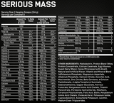 Optimum Nutrition Serious Mass voedingswaarde