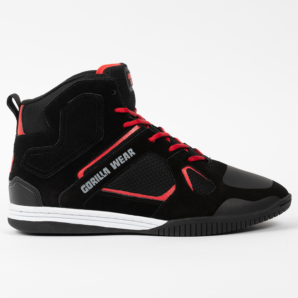 Gorilla Wear - Troy high tops - Black/Red