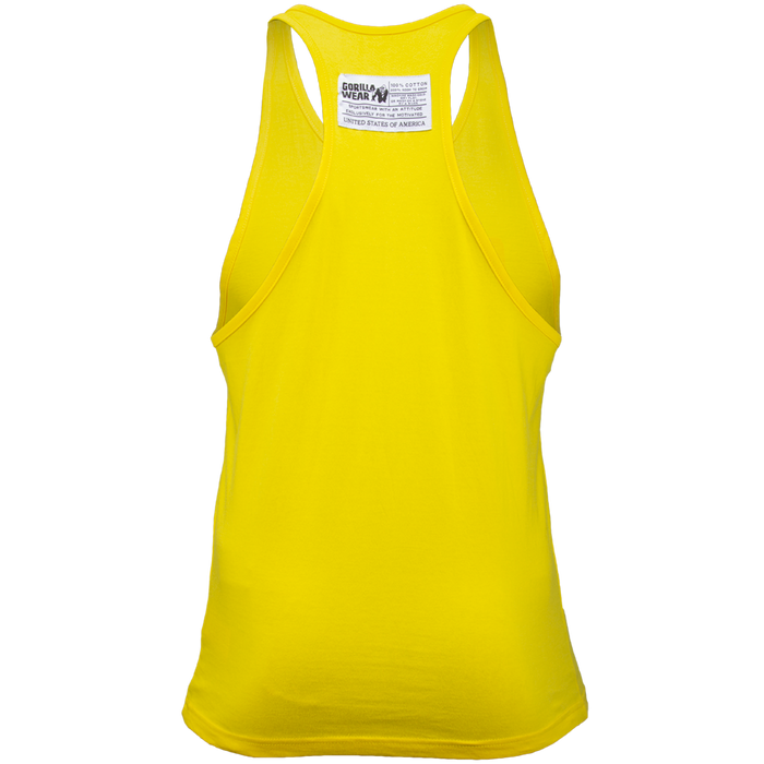 Gorilla Wear - Klassisches Trägershirt - Gelb