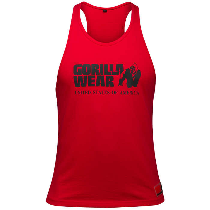Gorilla Wear - Klassisches Trägershirt - Rot