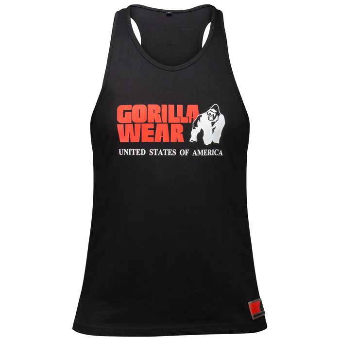 Gorilla Wear - Klassisches Trägershirt - Schwarz