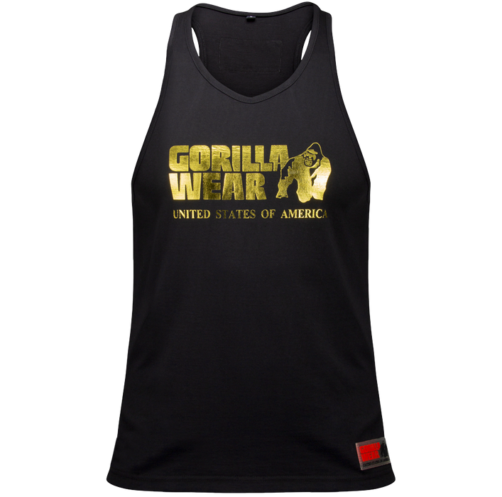 Gorilla Wear - Klassisches Trägershirt - Gold