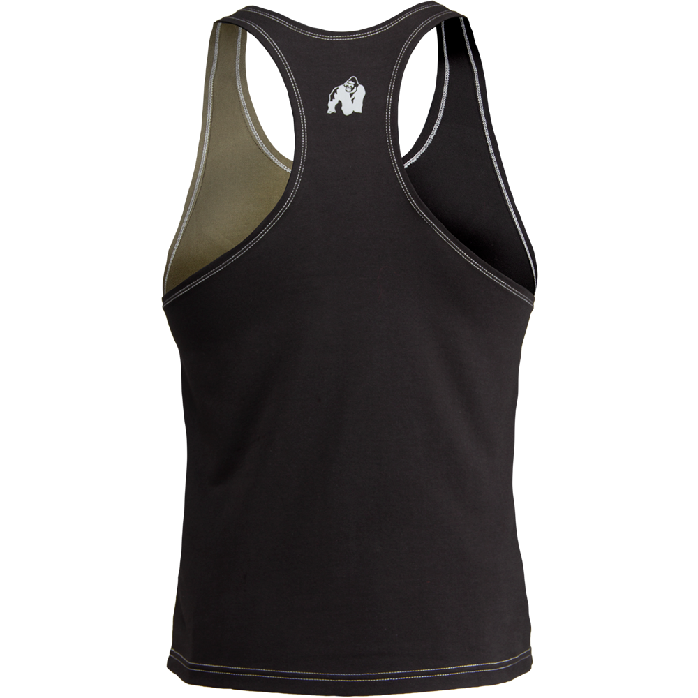 Gorilla Wear - Sterling Stringer Tank top - Black/Army Green