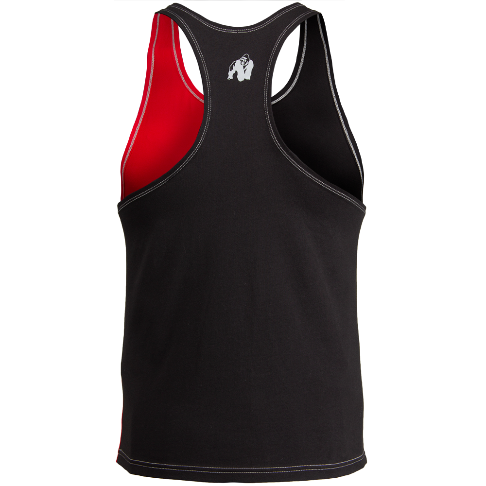 Gorilla Wear - Sterling Stringer Tank top - Black/Red