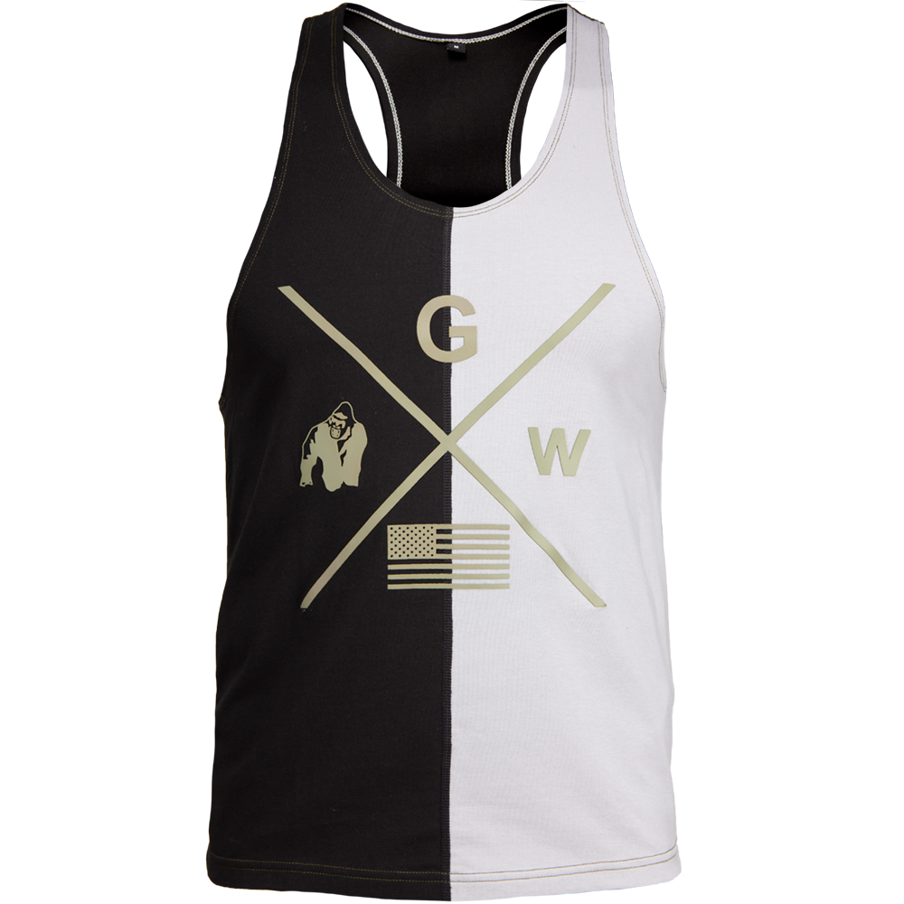 Gorilla Wear - Sterling Stringer Tank top - Black/Gray