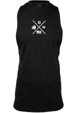 Gorilla Wear - Cisco Drop Armhole Tank top - Black/White