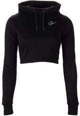 Gorilla Wear - Pixley Crop Top Hoodie Black