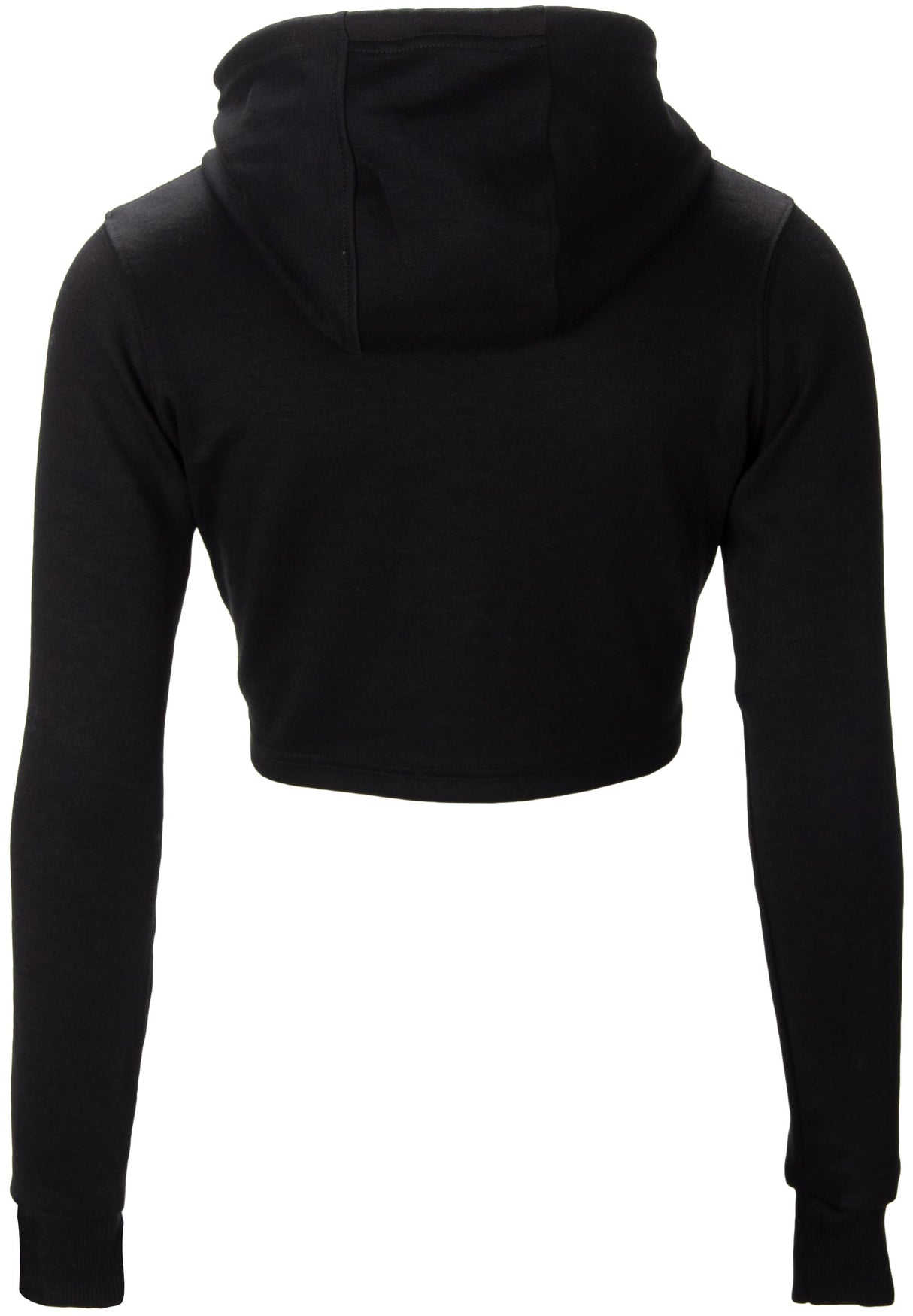 Gorilla Wear - Pixley Crop Top Hoodie Black